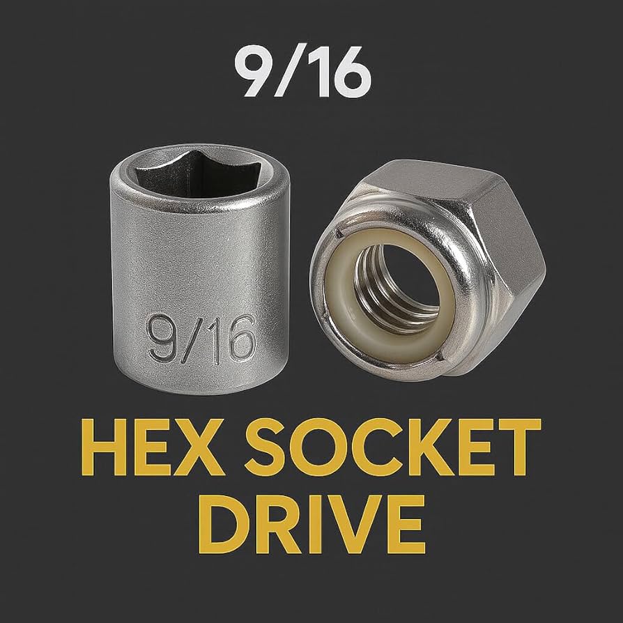 BCP Fasteners 25 Pack 3/8-16 Stainless Steel Nylon Insert